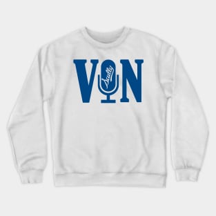 Vin Scully Microphone Crewneck Sweatshirt